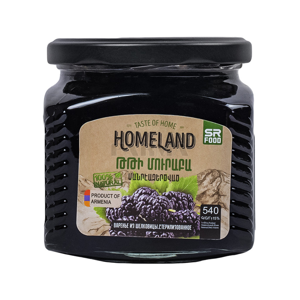 Konfitura z Czarnej Morwy 540g "Homeland"