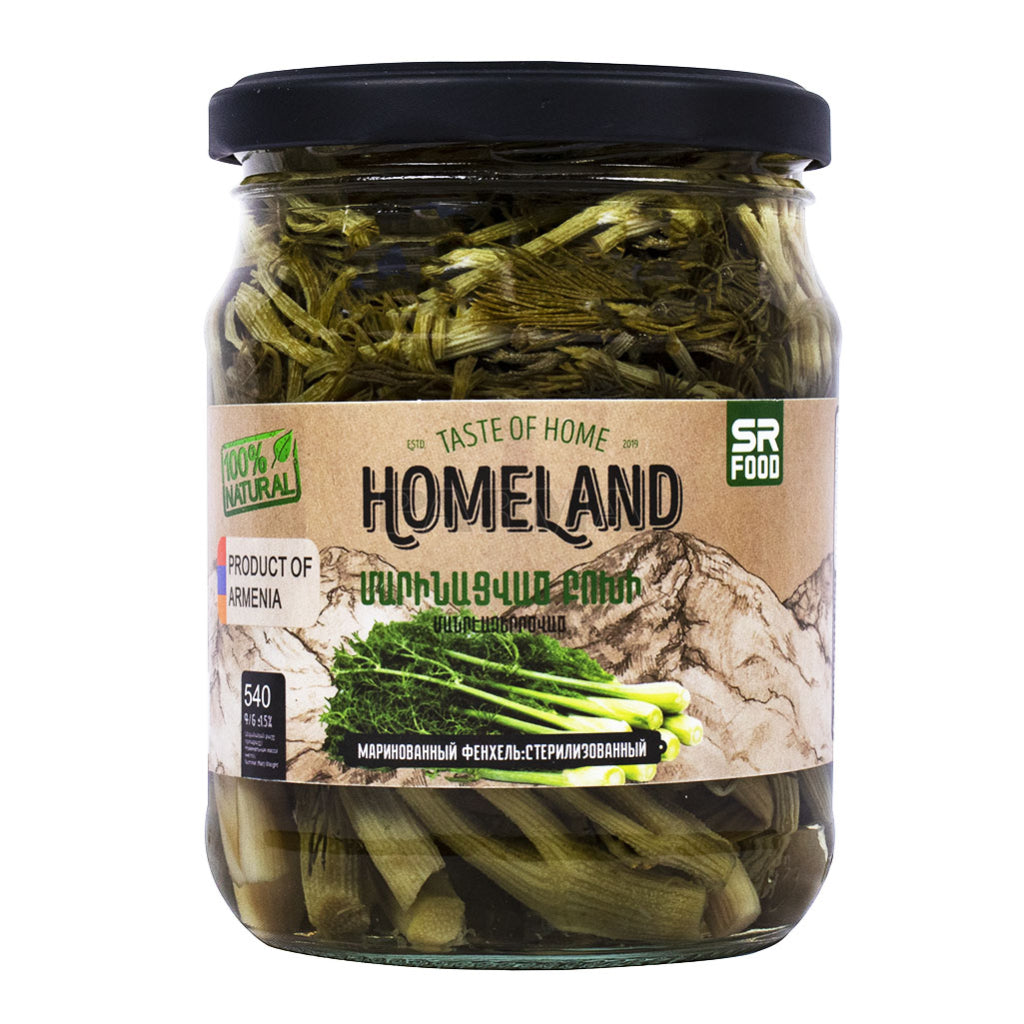 Pickled Fennel (Bokhi) 540g "Homeland"