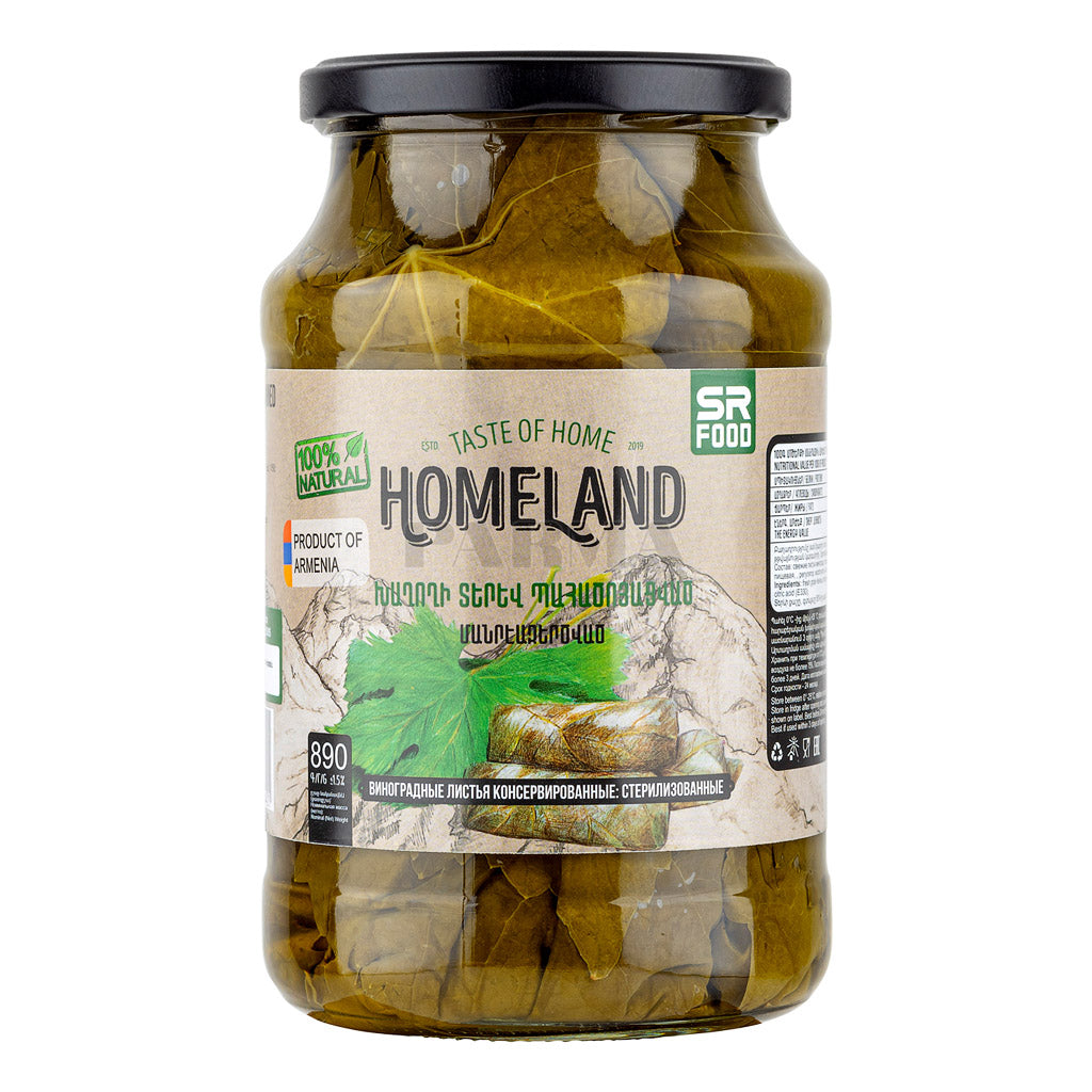 Liście winogron 890g "Homeland"