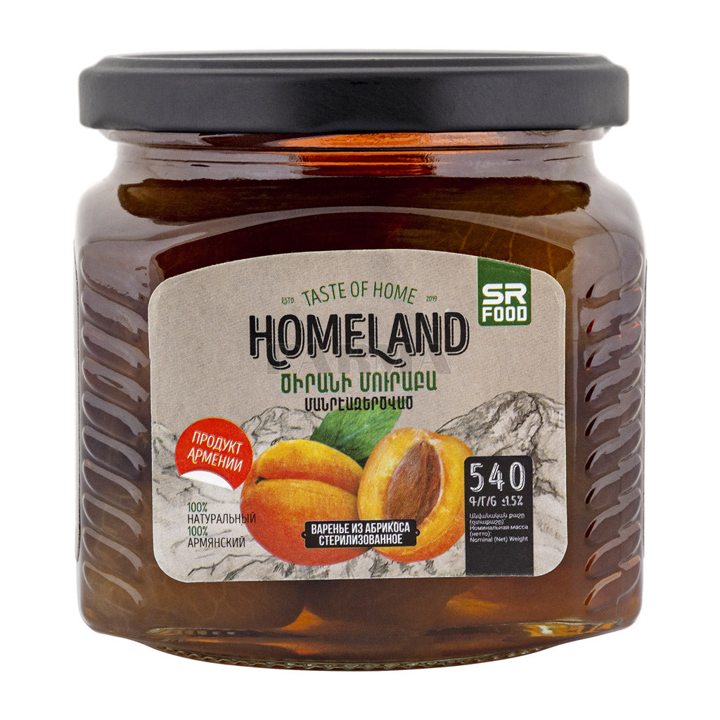 Apricot preserve 540g "Homeland"