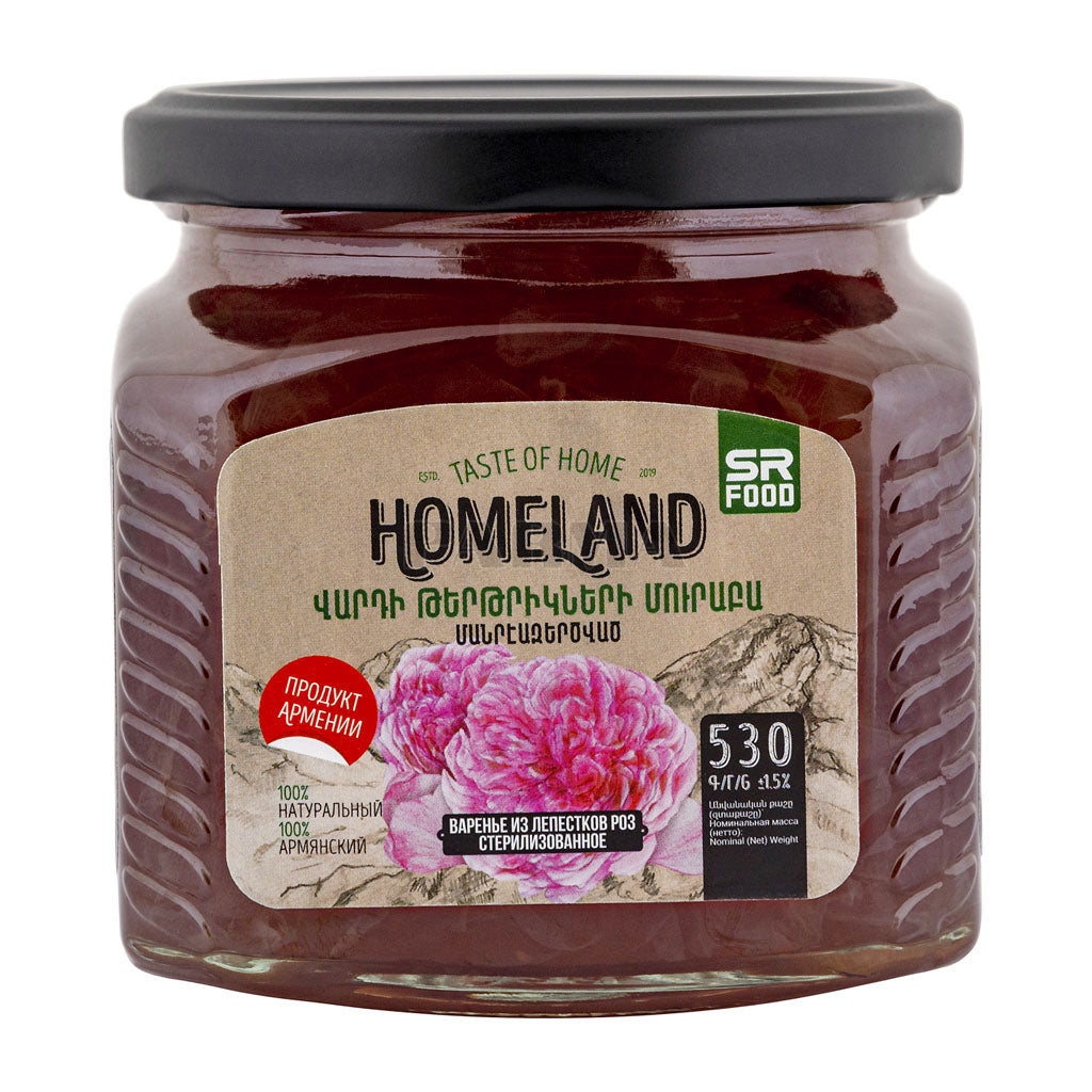 Rose preserve 530g "Homeland"