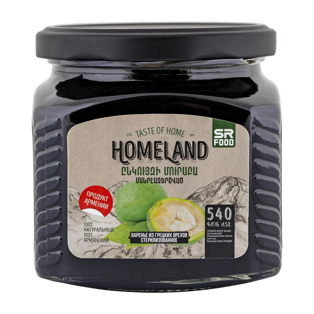 Hazelnut preserve 540g "Homeland"