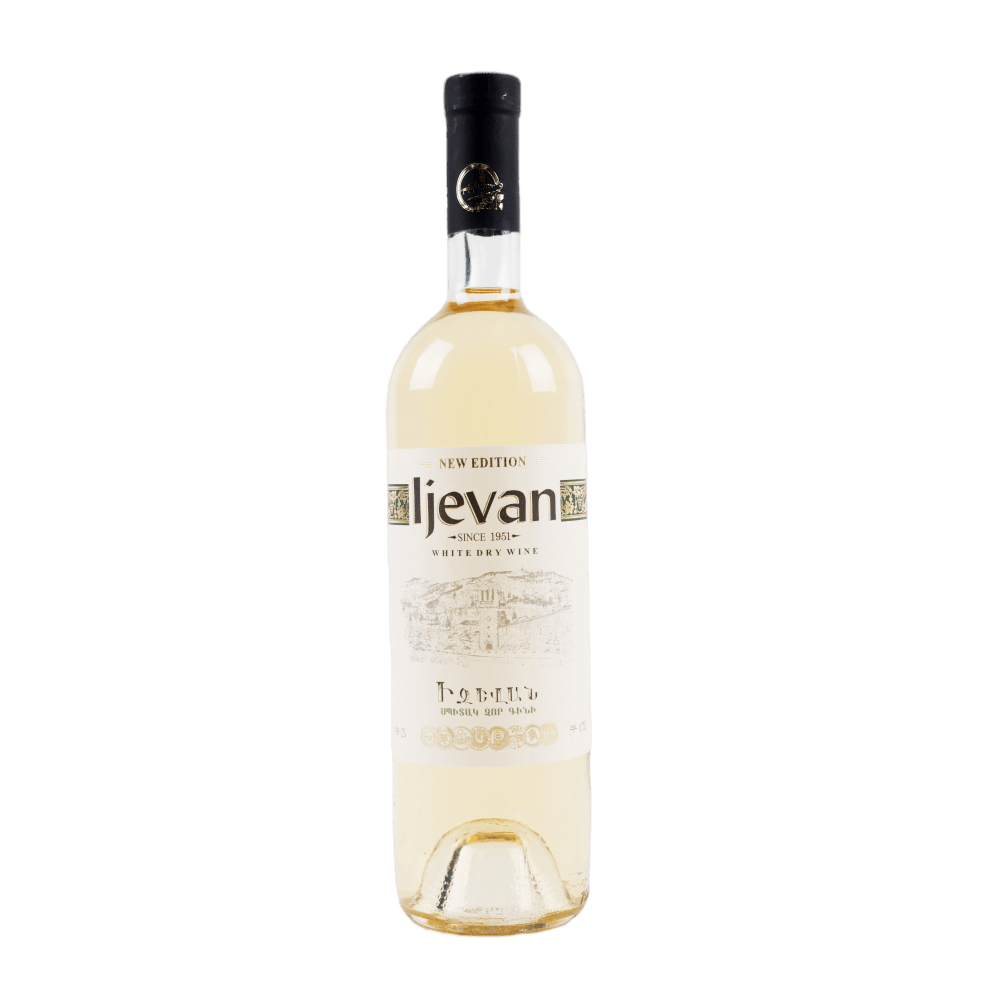 Dry white wine 0.75L "Ijevan"