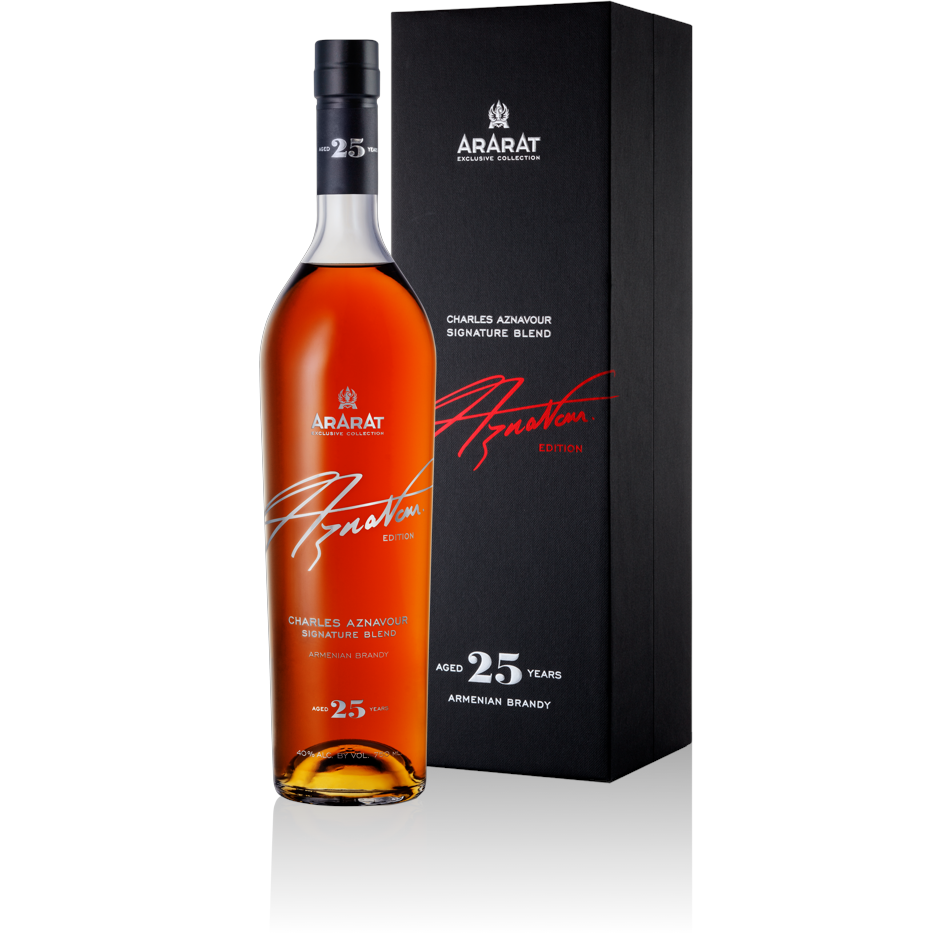 Ararat brandy 25 lat Charles Aznavour 40% 0,7L