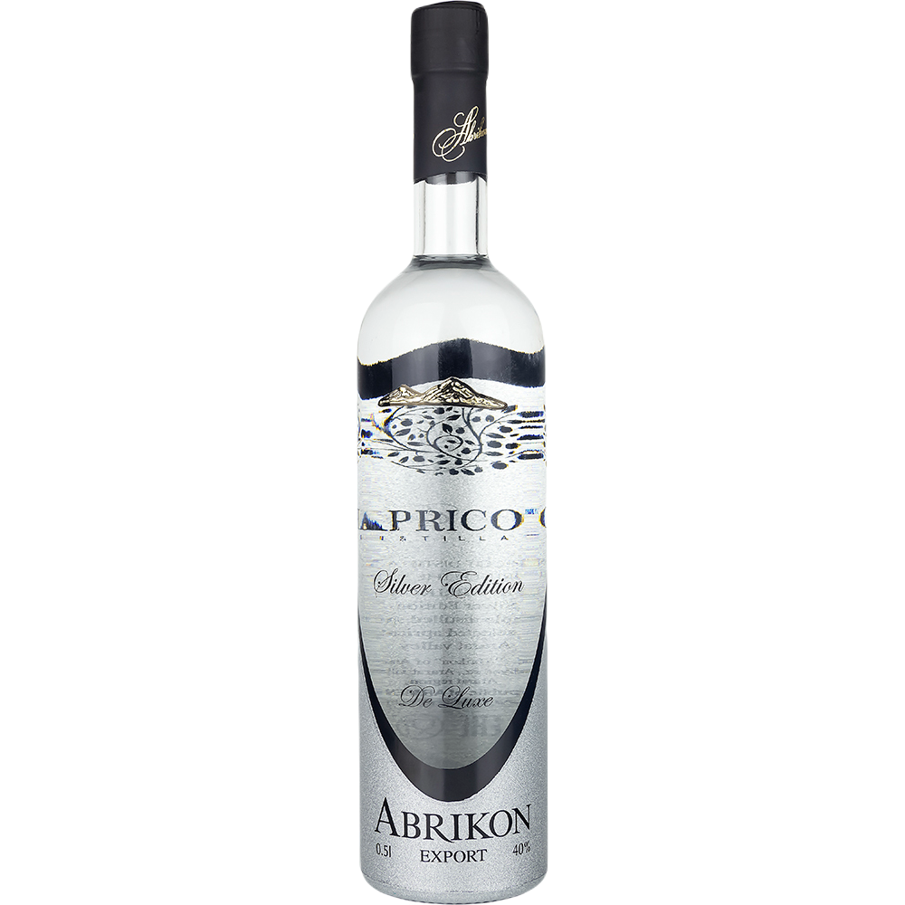 Wódka Morelowa Abrikon Srebrna Edycja 40%, 0,5 l Ararateu.com Sklep Ormiański