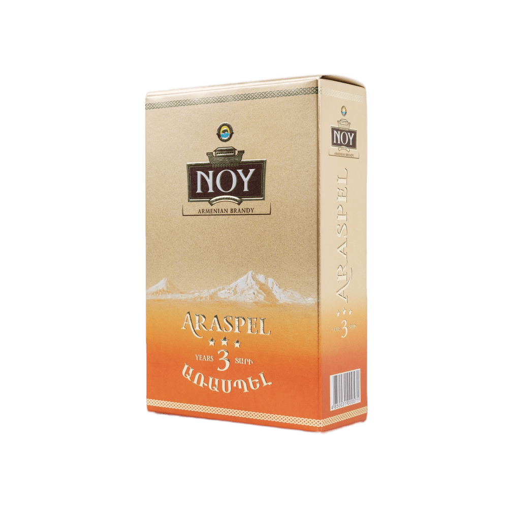 Հայկական կոնյակ 3 տարեկան NOY ARASPEL - 0.5L