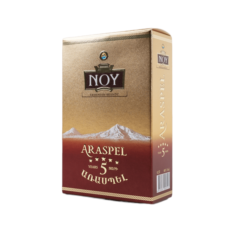 Հայկական կոնյակ 5 տարեկան NOY ARASPEL - 0.5L