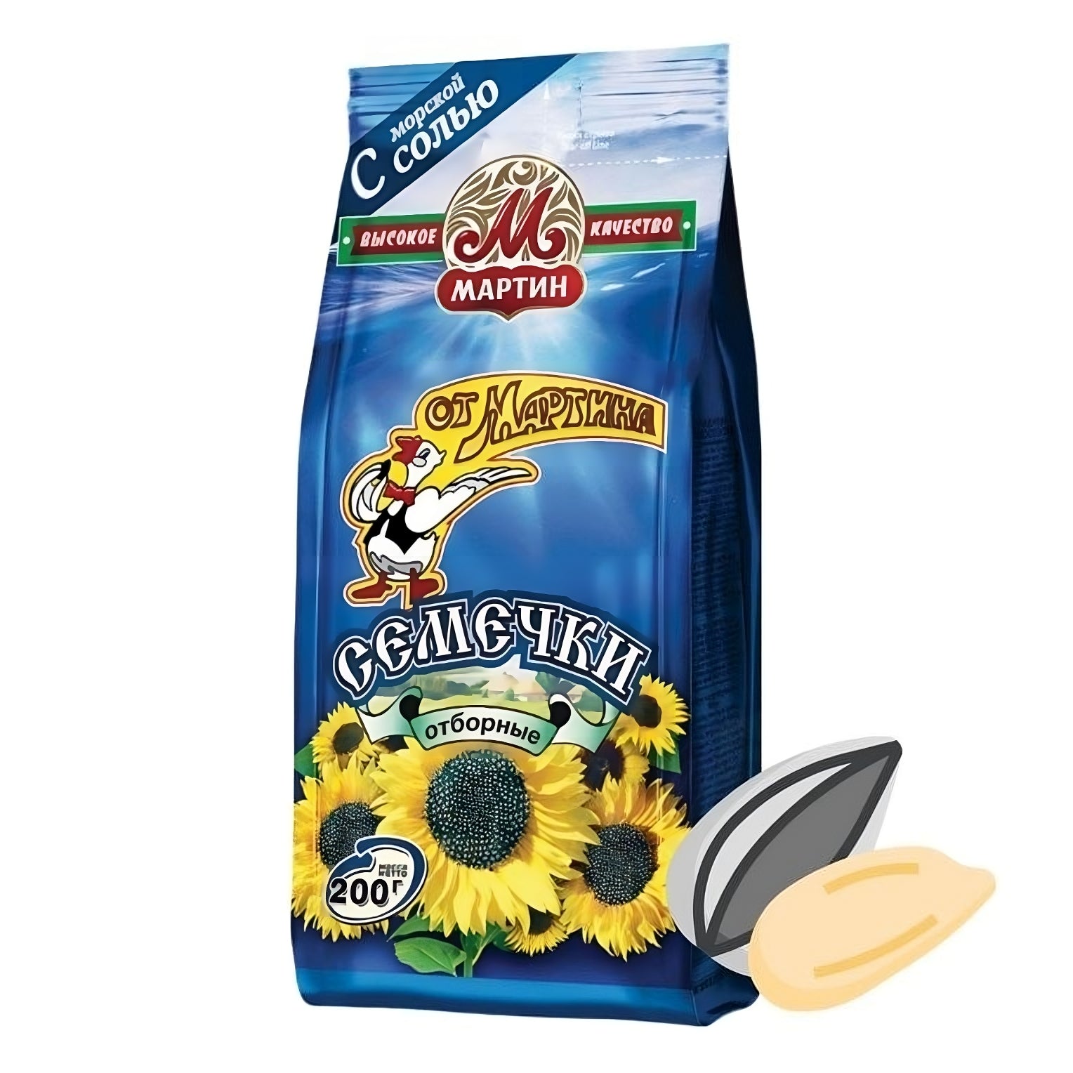 Sunflower seeds with sea salt 200g "From Martin"